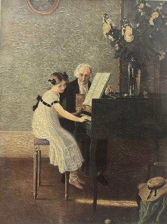 Art work by  Anonimo Pianista  - print table 